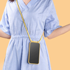  Techsuit - Keresztpántos nyakbaakasztó - iPhone 15 Pro - Sárga tok - 3. kép