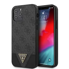 iPhone 12 Pro Max Guess GUHCP12LPU4GHBK 4G Triangle szürke