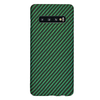  Techsuit - Carbonit Szálhéj - Samsung Galaxy S10 - Zöld tok - 1. kép