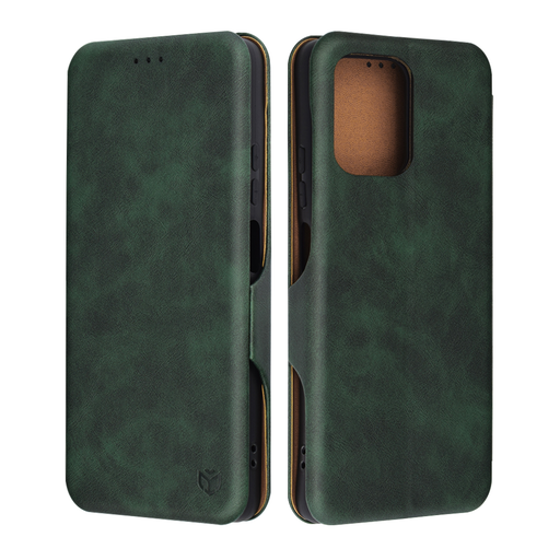 Techsuit - Biztonságos Pénztárca Plusz - Motorola Moto G75 - Zöld tok Techsuit - Biztonságos Pénztárca Plusz - Motorola Moto G75 - Zöld tok