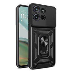  Techsuit - CamShield Series - Motorola Moto G75 - Fekete tok