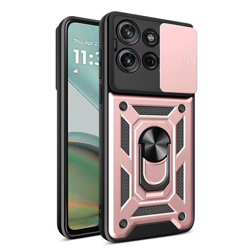 Techsuit - CamShield sorozat - Motorola Moto G75 - Rózsaarany tok Techsuit - CamShield sorozat - Motorola Moto G75 - Rózsaarany tok