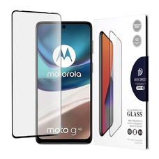  Dux Ducis - Edzett Üveg - Motorola Moto G42 4G / Moto G62 5G - Fekete üvegfólia