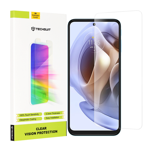 Techsuit - Tiszta Látás Üveg - Motorola Moto G31 / Moto G41 / Moto G71 5G / Moto G62 5G - Átlátszó üvegfólia Techsuit - Tiszta Látás Üveg - Motorola Moto G31 / Moto G41 / Moto G71 5G / Moto G62 5G - Átlátszó üvegfólia