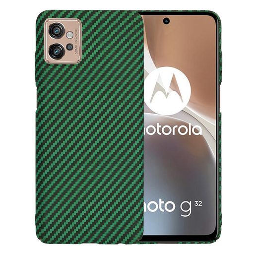 Techsuit - Carbonite FiberShell - Motorola Moto G32 - Zöld tok Techsuit - Carbonite FiberShell - Motorola Moto G32 - Zöld tok
