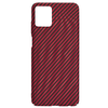  Techsuit - Karbonszálas Burkolat - Motorola Moto G32 - Piros tok - 2. kép