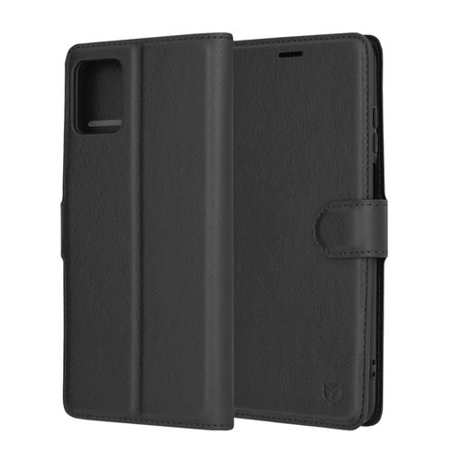 Techsuit - Bőr Folio - Motorola Moto G32 - Fekete tok Techsuit - Bőr Folio - Motorola Moto G32 - Fekete tok
