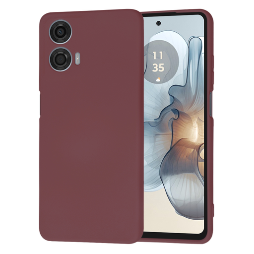  Techsuit - SoftFlex - Motorola Moto G24 Power - Szilva Piros tok