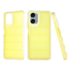  Techsuit - Hullámpajzs - Motorola Moto G24 Power - Sárga tok