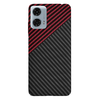  Techsuit - Karbonit Szálhéj - Motorola Moto G24 Power - Piros Vortex tok - 1. kép