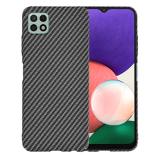  Techsuit - Karbonit Fibershell - Samsung Galaxy A22 5G - Fekete tok