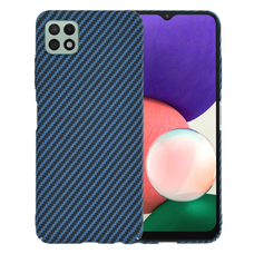  Techsuit - Carbonite Fiberhéj - Samsung Galaxy A22 5G - Ciánkék tok