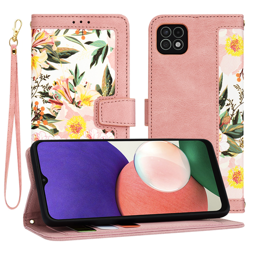 Techsuit - FlipCraft - Samsung Galaxy A22 5G - Szívszerelmes Rózsaszín tok Techsuit - FlipCraft - Samsung Galaxy A22 5G - Szívszerelmes Rózsaszín tok