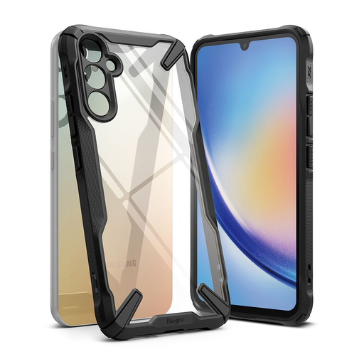 Ringke - Fusion X - Samsung Galaxy A34 5G - Fekete tok Ringke - Fusion X - Samsung Galaxy A34 5G - Fekete tok