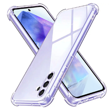  Techsuit - Ütésálló Átlátszó Szilikon - Samsung Galaxy A55 5G - Átlátszó tok