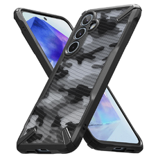  Ringke - Fusion X Design - Samsung Galaxy A55 5G - Terepmintás fekete tok