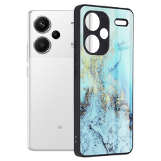  Techsuit - Glaze Series - Xiaomi Redmi Note 13 Pro+ 5G - Kék Óceán tok