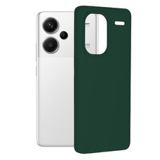 Techsuit - Soft Edge Szilikon - Xiaomi Redmi Note 13 Pro+ 5G - Sötétzöld tok