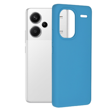  Techsuit - Puha Szélű Szilikon - Xiaomi Redmi Note 13 Pro+ 5G - Farmerkék tok