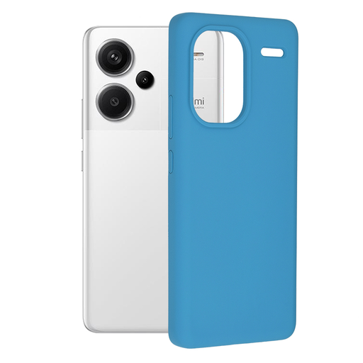 Techsuit - Puha Szélű Szilikon - Xiaomi Redmi Note 13 Pro+ 5G - Farmerkék tok Techsuit - Puha Szélű Szilikon - Xiaomi Redmi Note 13 Pro+ 5G - Farmerkék tok