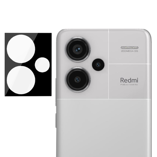 Techsuit - Teljes Kameravédő Üveg - Xiaomi Redmi Note 13 Pro+ 5G - Fekete üvegfólia Techsuit - Teljes Kameravédő Üveg - Xiaomi Redmi Note 13 Pro+ 5G - Fekete üvegfólia