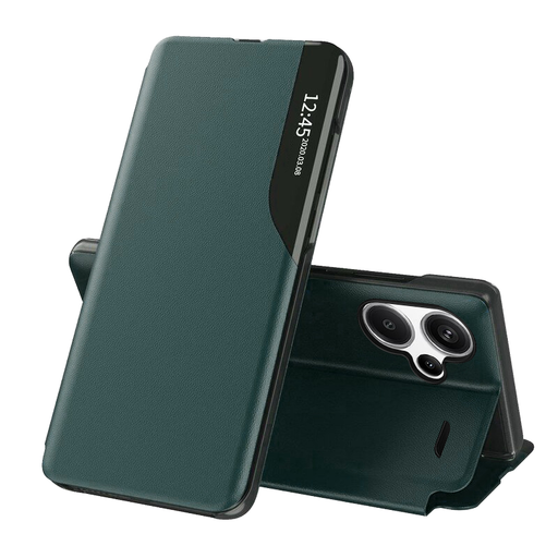 Techsuit - eFold sorozat - Xiaomi Redmi Note 13 Pro+ 5G - Sötétzöld tok Techsuit - eFold sorozat - Xiaomi Redmi Note 13 Pro+ 5G - Sötétzöld tok