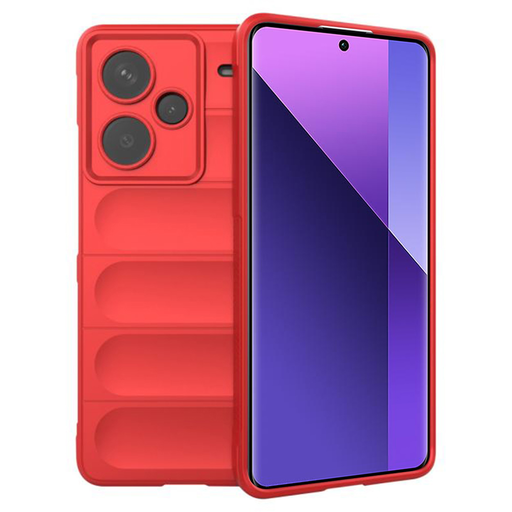 Techsuit - Varázspajzs - Xiaomi Redmi Note 13 Pro+ 5G - Piros tok Techsuit - Varázspajzs - Xiaomi Redmi Note 13 Pro+ 5G - Piros tok