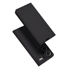  Techsuit - Magskin Könyv Tok - Xiaomi Redmi Note 13 Pro+ 5G - Fekete tok