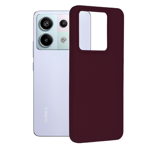 Techsuit - Soft Edge Szilikon - Xiaomi Redmi Note 13 Pro 5G / Poco X6 - Szilva Lila tok Techsuit - Soft Edge Szilikon - Xiaomi Redmi Note 13 Pro 5G / Poco X6 - Szilva Lila tok