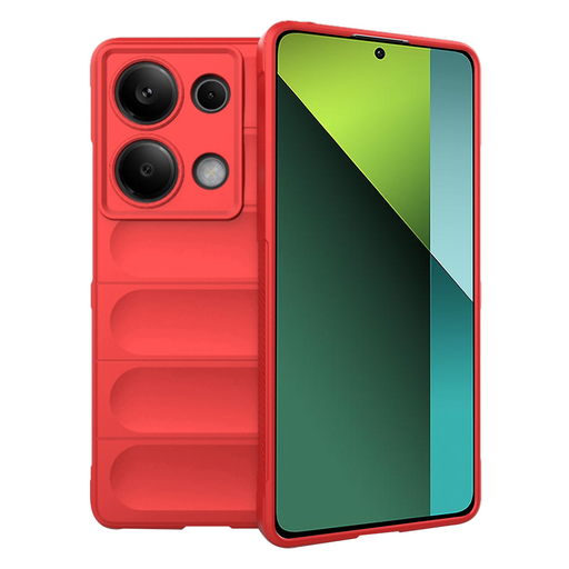  Techsuit - Varázspajzs - Xiaomi Redmi Note 13 Pro 5G / Poco X6 - Piros tok