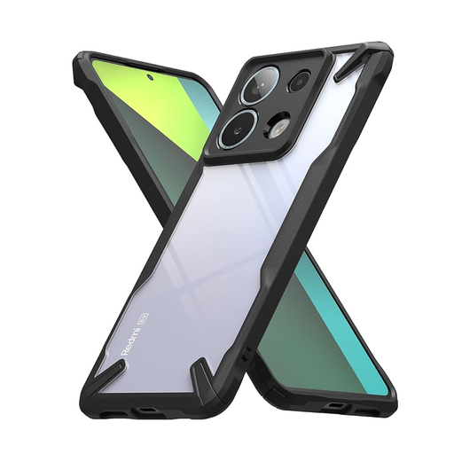 Ringke - Fusion X - Redmi Note 13 Pro 5G / Poco X6 - Fekete tok Ringke - Fusion X - Redmi Note 13 Pro 5G / Poco X6 - Fekete tok