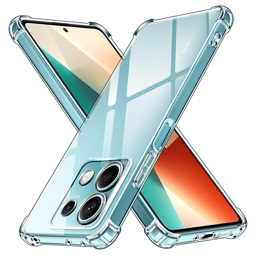 Techsuit - Ütésálló Átlátszó Szilikon - Xiaomi Redmi Note 13 5G - Átlátszó tok Techsuit - Ütésálló Átlátszó Szilikon - Xiaomi Redmi Note 13 5G - Átlátszó tok