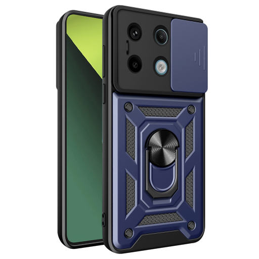 Techsuit - CamShield sorozat - Xiaomi Redmi Note 13 Pro 5G / Poco X6 - Kék tok Techsuit - CamShield sorozat - Xiaomi Redmi Note 13 Pro 5G / Poco X6 - Kék tok