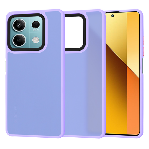 Techsuit - HaloFrost Sorozat - Xiaomi Redmi Note 13 5G - Világoslila tok Techsuit - HaloFrost Sorozat - Xiaomi Redmi Note 13 5G - Világoslila tok