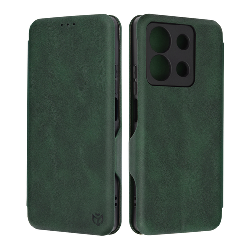 Techsuit - Safe Wallet Plus - Xiaomi Redmi Note 13 5G - Zöld tok Techsuit - Safe Wallet Plus - Xiaomi Redmi Note 13 5G - Zöld tok