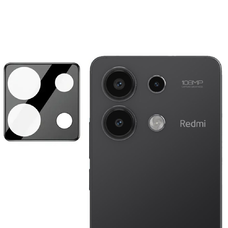  Techsuit - Teljes kameraüveg - Xiaomi Redmi Note 13 4G - Fekete üvegfólia
