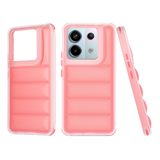 Techsuit - Hullám Pajzs - Xiaomi Redmi Note 13 Pro 5G / Poco X6 - Piros tok Techsuit - Hullám Pajzs - Xiaomi Redmi Note 13 Pro 5G / Poco X6 - Piros tok