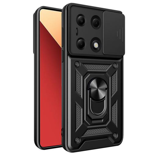 Techsuit - CamShield sorozat - Xiaomi Redmi Note 13 Pro 4G / Poco M6 Pro 4G - Fekete tok Techsuit - CamShield sorozat - Xiaomi Redmi Note 13 Pro 4G / Poco M6 Pro 4G - Fekete tok