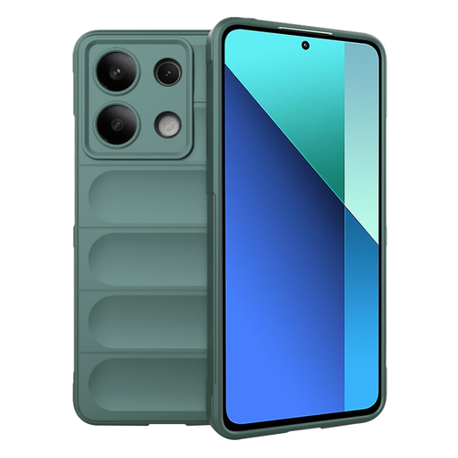 Techsuit - Varázspajzs - Xiaomi Redmi Note 13 4G - Zöld tok Techsuit - Varázspajzs - Xiaomi Redmi Note 13 4G - Zöld tok