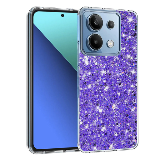 Techsuit - Csillogó Csillámpor - Xiaomi Redmi Note 13 4G - Lila tok Techsuit - Csillogó Csillámpor - Xiaomi Redmi Note 13 4G - Lila tok