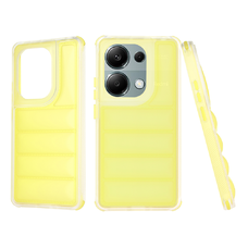  Techsuit - Hullám Pajzs - Xiaomi Redmi Note 13 Pro 4G / Poco M6 Pro 4G - Sárga tok