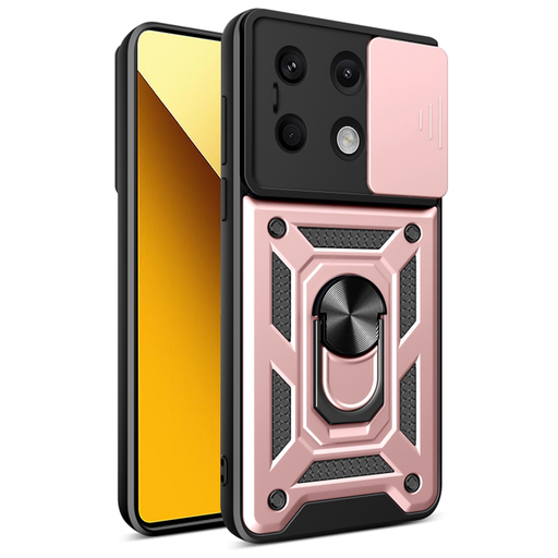 Techsuit - CamShield Sorozat - Xiaomi Redmi Note 13 5G - Rózsaarany tok Techsuit - CamShield Sorozat - Xiaomi Redmi Note 13 5G - Rózsaarany tok