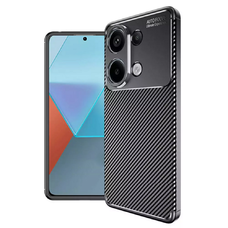  Techsuit - Karbonszálas - Xiaomi Redmi Note 13 Pro 4G / Poco M6 Pro 4G - Fekete tok