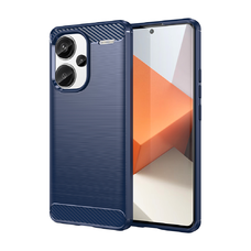  Techsuit - Szénszálas Szilikon - Xiaomi Redmi Note 13 Pro+ 5G - Kék tok