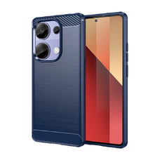  Techsuit - Karbonszilikon - Xiaomi Redmi Note 13 Pro 4G / Poco M6 Pro 4G - Kék tok