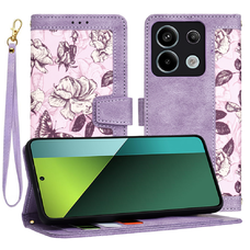  Techsuit - FlipCraft - Xiaomi Redmi Note 13 Pro 5G / Poco X6 - Titokzatos Lila tok