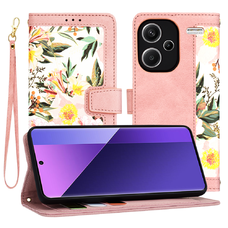  Techsuit - FlipCraft - Xiaomi Redmi Note 13 Pro+ 5G - Édes Rózsaszín tok