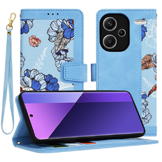  Techsuit - FlipCraft - Xiaomi Redmi Note 13 Pro+ 5G - Élénk Kék tok