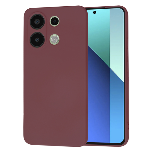 Techsuit - SoftFlex - Xiaomi Redmi Note 13 4G - Szilvavörös tok Techsuit - SoftFlex - Xiaomi Redmi Note 13 4G - Szilvavörös tok