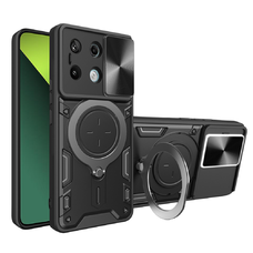  Techsuit - CamGuard Pro - Xiaomi Redmi Note 13 Pro 5G / Poco X6 - Fekete tok